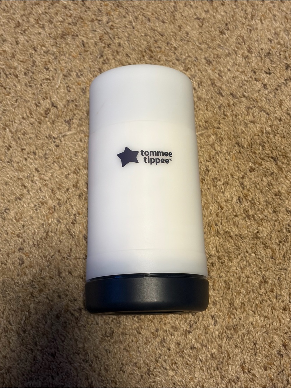 Tommee Tippee White and Black Portable Bottle Warmer